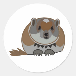 Lemming Lemming Lemming Lemming Runder Aufkleber