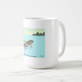 LEMMING MIT der EINBLICK-Tasse Kaffeetasse (VorderseiteRechts)