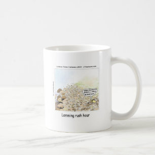 Lemmings Rush Hour Lustig Kaffeetasse