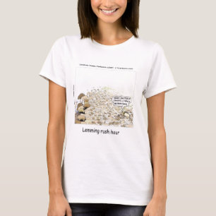 Lemmings Rush Hour Lustig T-Shirt