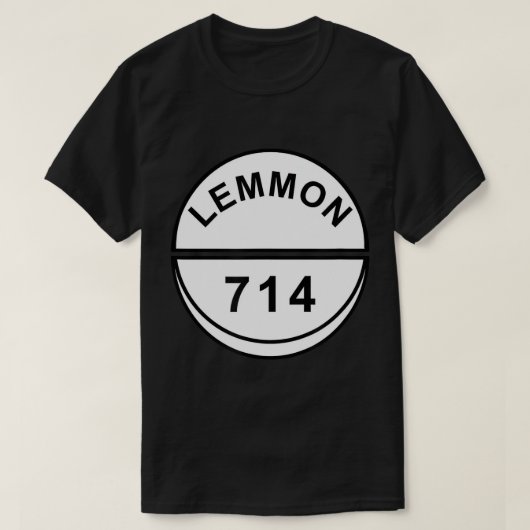 Lemmon 714 Quaaludes Pill Lude T - Shirt T - Shirt (Design vorne)