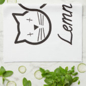 Lemniscate Handtuch (Gefaltet)