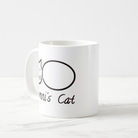 Lemniscate Kaffeetasse (Vorderseite Links)