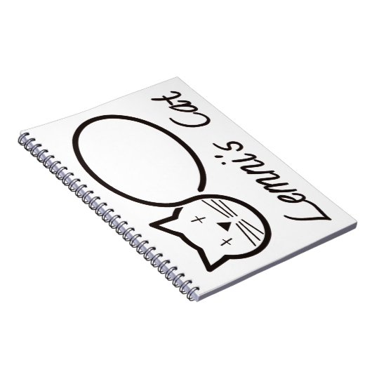 Lemniscate Notizblock (Rechte Seite)