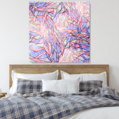 Lemohaco abstrakte Kunstleinwand Leinwanddruck (Insitu (Schlafzimmer))