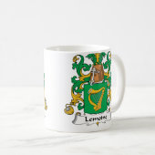 Lemoine Familienwappen Kaffeetasse (VorderseiteRechts)