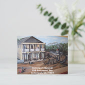 Lemoine Hall, Cottonport Museum20 Cottonport A... Postkarte (Stehend Vorderseite)