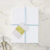 Lemon 2 geschenkanhänger (Mit Garn)