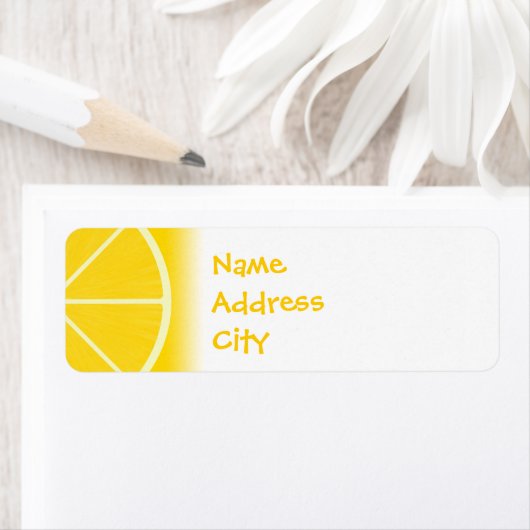 Lemon Address Labels (Insitu)
