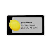 Lemon Adressaufkleber (Vorne)