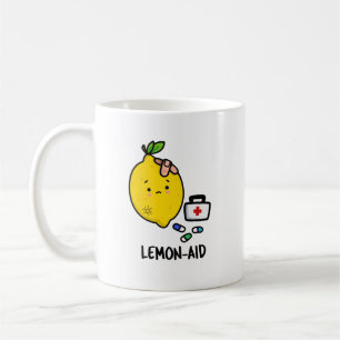 Lemon aid Funny First Aid Lemon Pun Kaffeetasse