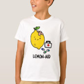 Lemon aid Funny First Aid Lemon Pun T-Shirt (Vorderseite)