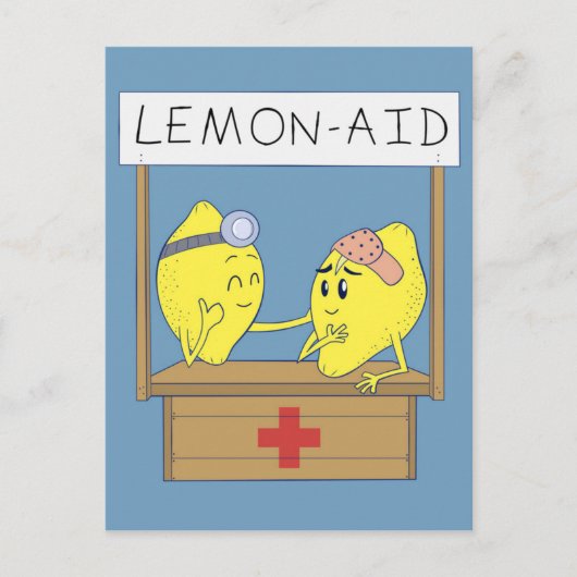 Lemon Aid Postkarte (Vorderseite)