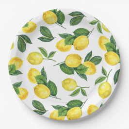 Lemon Amalfi Wedding | Outdoor Italian Citrus Pappteller