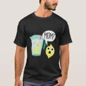 Lemon and Lemonade Mama Dunkler Kick Spaß Funny Ca T-Shirt (Vorderseite)