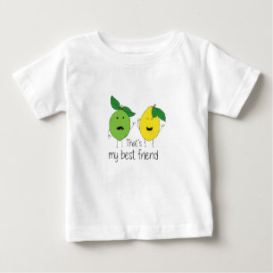 Lemon and Limon Best Friends BESTE FREUNDIN Baby T-shirt