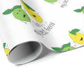 Lemon and Limon Best Friends BESTE FREUNDIN Geschenkpapier (Rolleneckpunkt)