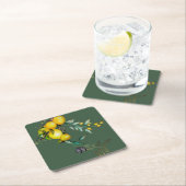 Lemon and Olive Watercolor Untersetzer (Vor Ort)