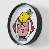 Lemon Apeach Uhr (Winkel)