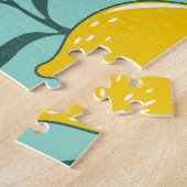 Lemon Art Fashion Abstrakt Nahtlos Puzzle (Seite)