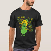 Lemon auf einem pear Funny Meme Feinschmecker Woah T-Shirt (Vorderseite)
