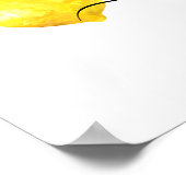 Lemon Baby Dusche Begrüßungszeichen für Babydusche Poster (Ecke)