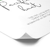 Lemon Baby Dusche Schnuller Jagd Spiel Poster (Ecke)