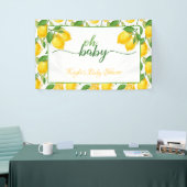 Lemon Baby Showbanner - Oh Baby Banner (Messeveranstaltung)