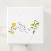 Lemon Baby Shower, Ciao Baby, italienisches Thema Geschenkanhänger (Beispiel)