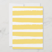 Lemon Baby Shower Mama's Haupt Squeeze Baby Dusche Einladung (Rückseite)