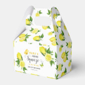 Lemon Baby Shower Mama's Hauptpresse Niedlich Citr Geschenkschachtel (Vorderseite)