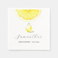 Lemon Baby Shower