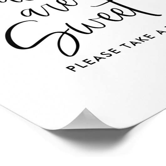 Lemon Babys sind Sweet Baby Shower Favoriten Poster (Ecke)