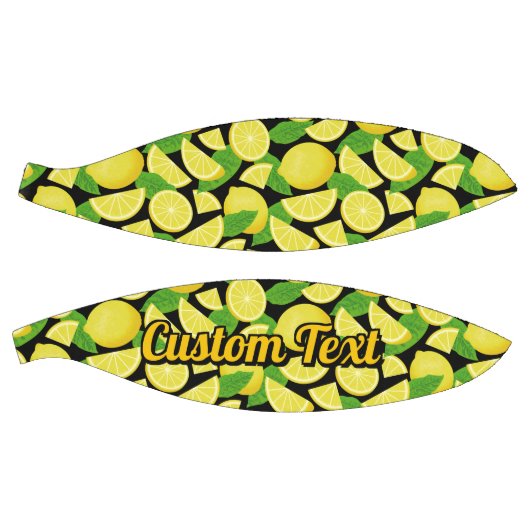 Lemon Background Basketball (Panele)