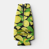 Lemon Background Flaschenkühler (Rückseite)