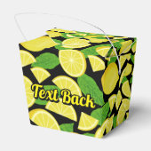 Lemon Background Geschenkschachtel (Rückseite)