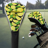 Lemon Background Golf Headcover