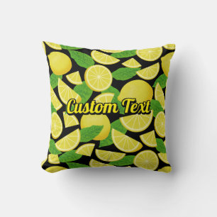 Lemon Background Kissen