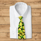 Lemon Background Krawatte