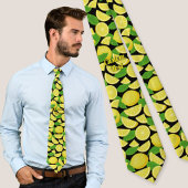 Lemon Background Krawatte