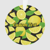 Lemon Background Ornament (Vorderseite)