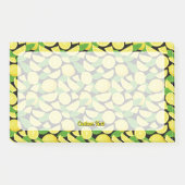 Lemon Background Post-it Klebezettel (Vorderseite)