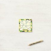 Lemon Background Post-it Klebezettel (Auf Schreibtisch)