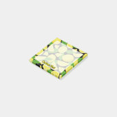 Lemon Background Post-it Klebezettel (angewinkelt)