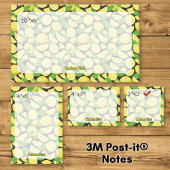 Lemon Background Post-it Klebezettel