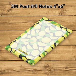 Lemon Background Post-it Klebezettel