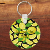 Lemon Background Schlüsselanhänger (Rückseite)