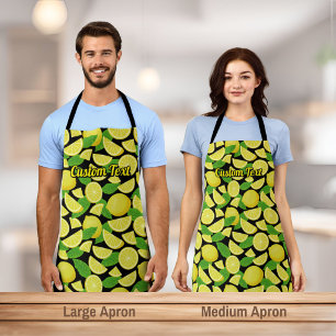 Lemon Background Schürze
