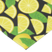 Lemon Background Tischdecke (Schrägansicht)