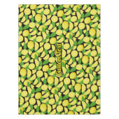 Lemon Background Tischdecke (Vorderseite)